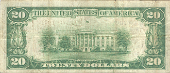 1929 $20.00. Winchester, KY Ty. 1. VF.