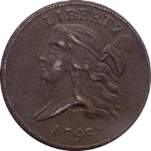 1793 PCGS VF-25.