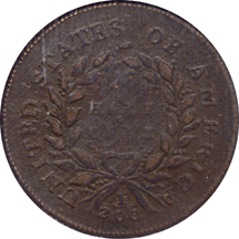 1793 PCGS VF-25.