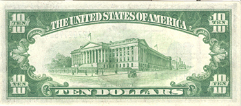 Seven Sequential 1934 $10.00. CHCU.