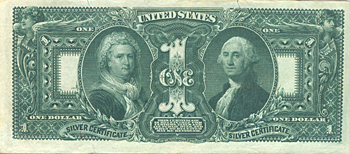 1896 $1.00. XF.