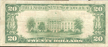 1929 $20.00. Joplin, MO Ty. 1. F.