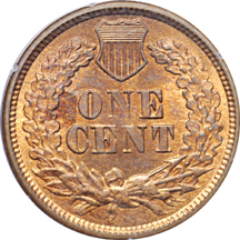 1877 PCGS MS-63 RB.