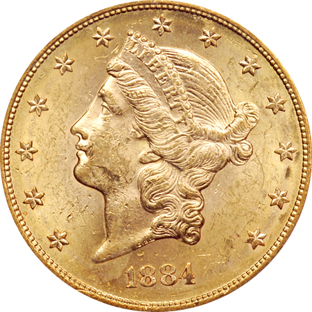 1884-S PCGS MS-62.