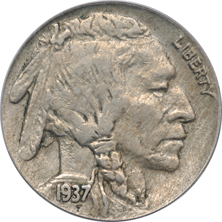 1937-D 3 Legged. PCGS XF-45.