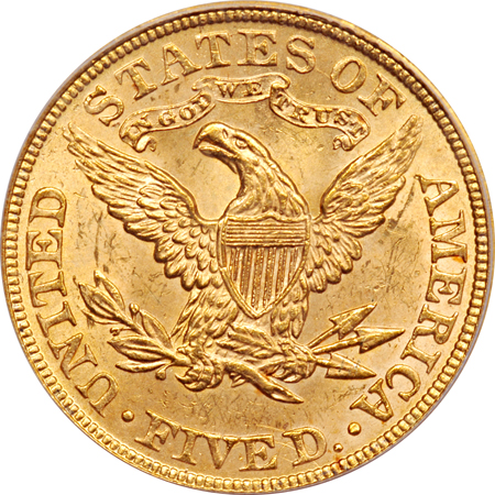 1893 PCGS MS-62.