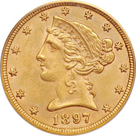 1897 PCGS MS-62.