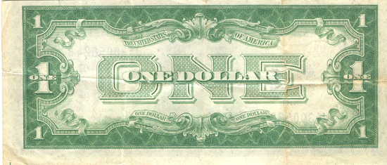 1928-E $1.00. VF.