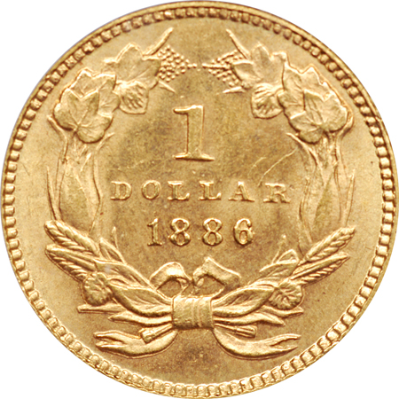 1886 ANACS MS-63.