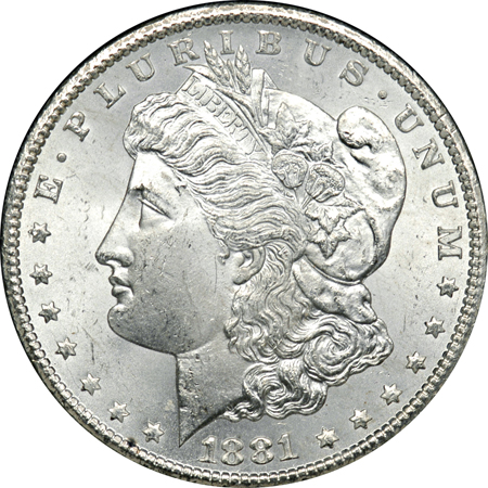 Three 1881-CC GSA NGC MS-64.