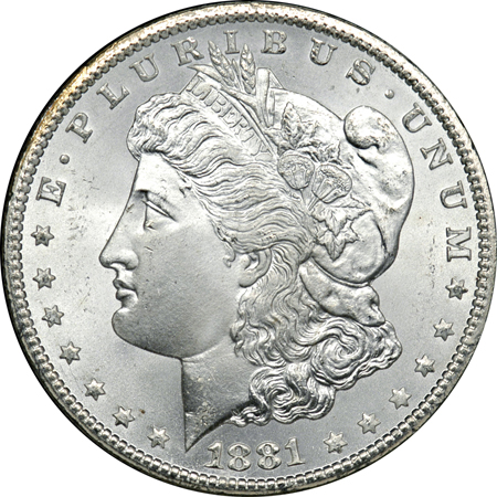 1881-CC GSA NGC MS-67.