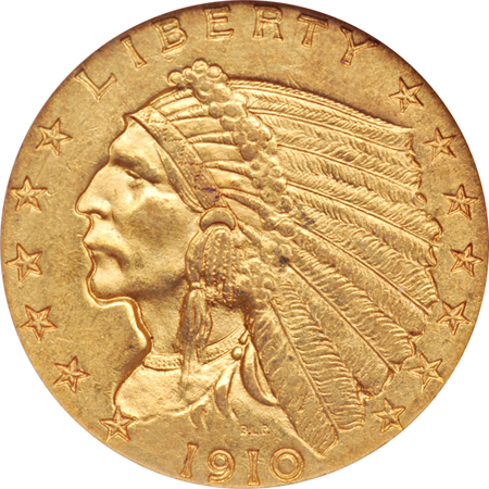 Two Indian Head Quarter Eagles. ANACS AU-58.