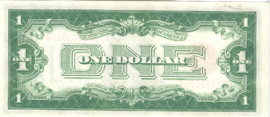 1928 $1.00. CHCU.