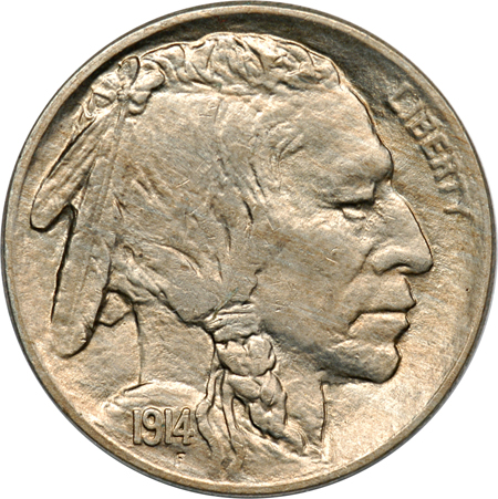 Two Buffalo Nickels.