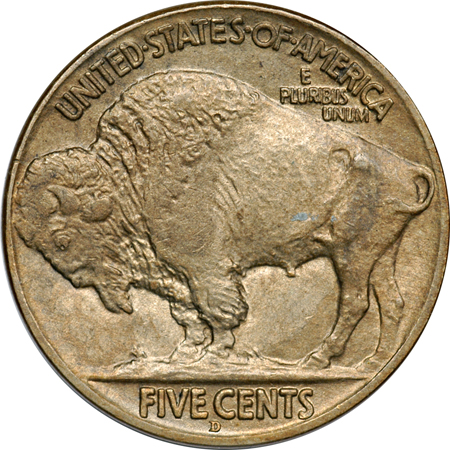 Two Buffalo Nickels.