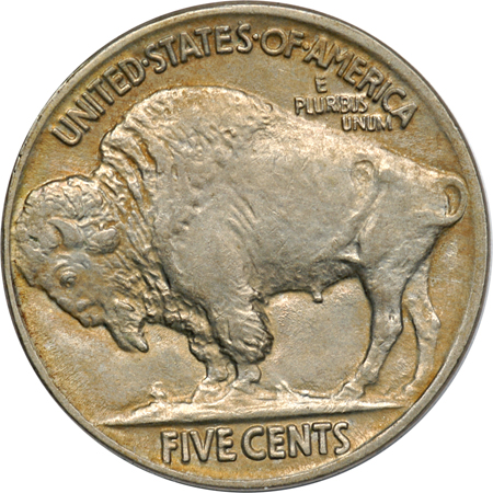 Twelve Buffalo Nickels. MS-63.