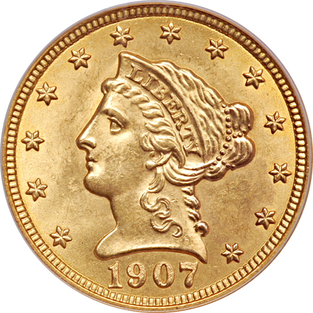 1907 PCGS MS-64.