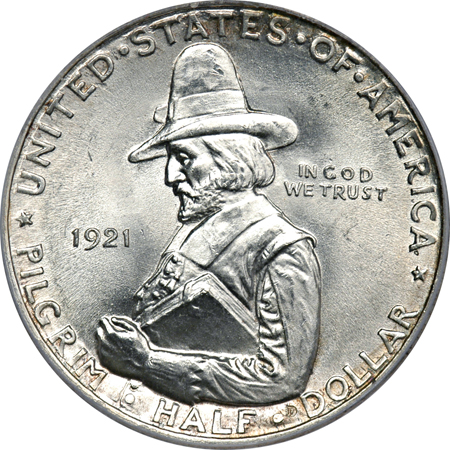 1921 Pilgrim. PCGS MS-66.