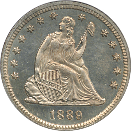 1889 PCGS PF-64 CAM.