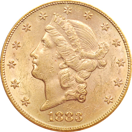 1883-S PCGS MS-62.