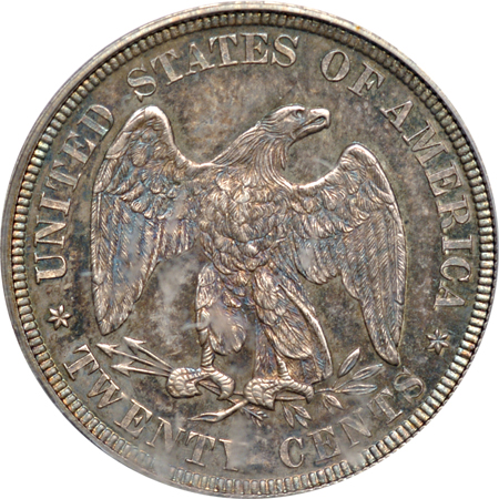 1878 PCGS PF-65.