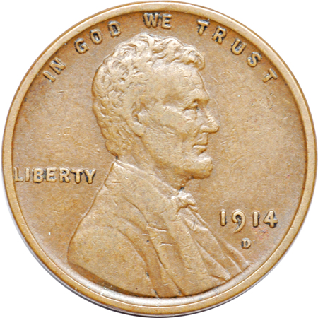 Two Lincoln Wheat Cents.