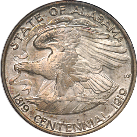 1921 Alabama. NGC MS-66.