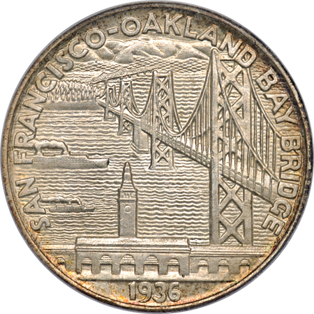 1936-S Bay Bridge. PCGS MS-66.