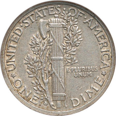 1916-D NGC AU-50.