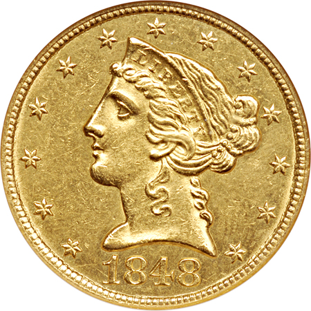 1848-C ANACS MS-61.