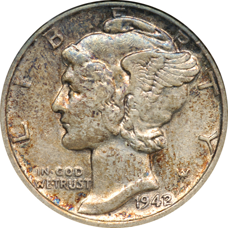 1942/41 ANACS AU-50.