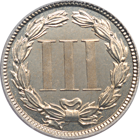 1874 PCGS PF-65.