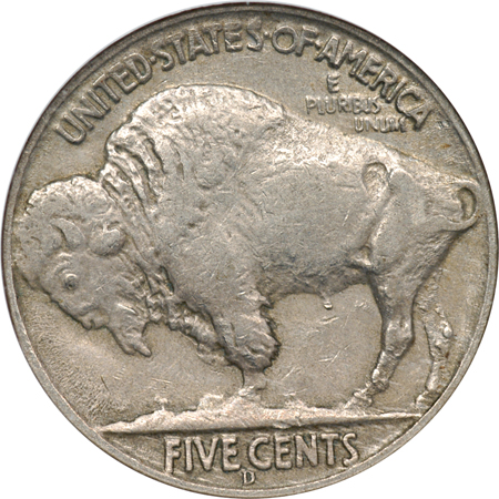 1937-D 3 Legged. NGC AU-55.