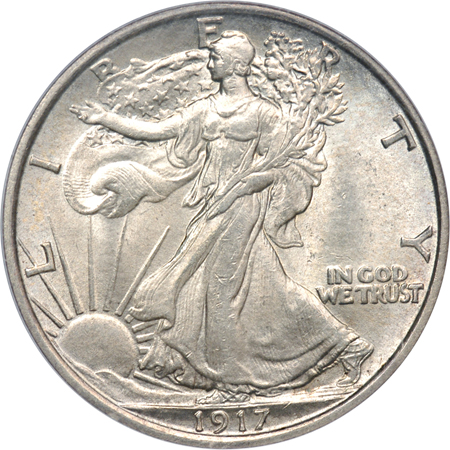 1917 PCGS MS-64.