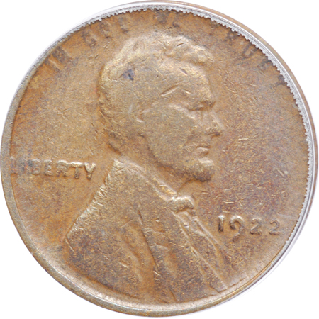 1922 Plain. PCGS VF-25 Strong Reverse.