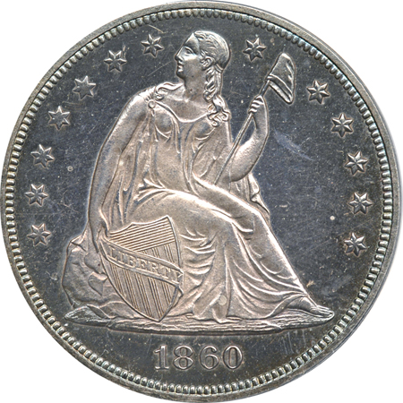 1860 ANACS PF-62.