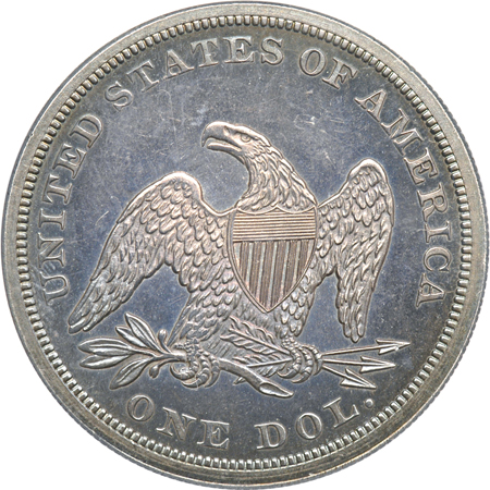 1860 ANACS PF-62.