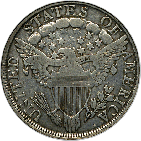 1803 "Small 3", O-104, R-3. ANACS VF-30 Details Cleaned.