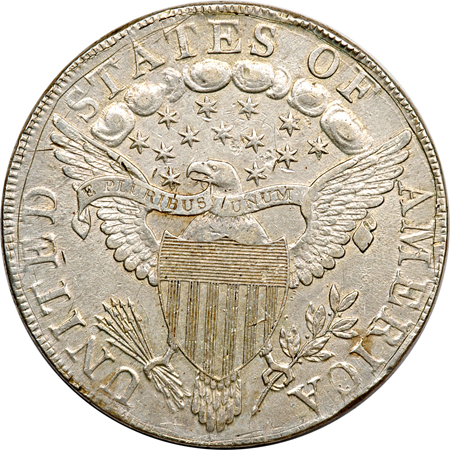 1798 B-27, BB-113, R-2 Large Eagle. XF-40 Scratched.