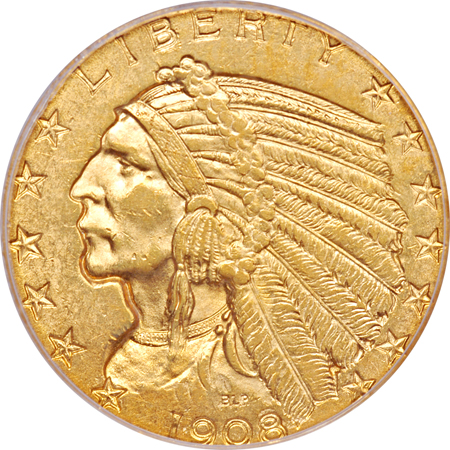 1908 PCGS MS-62.