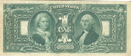 1896 $1.00. VF.