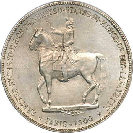 1900 Lafayette Dollar. PCGS MS-64.