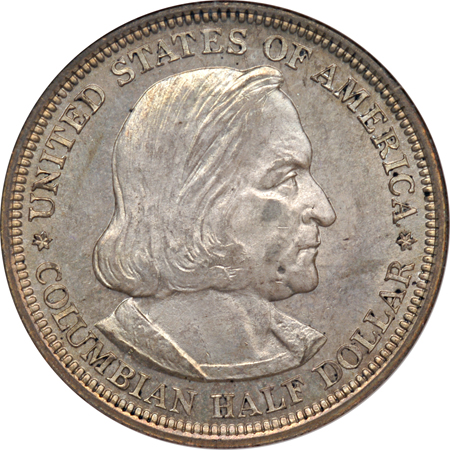 1893 Columbian. NGC MS-65.