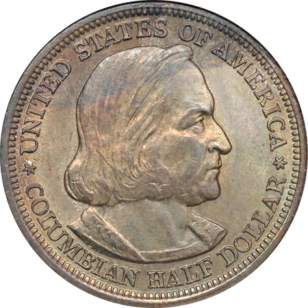 1893 Columbian. NGC MS-64.