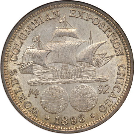 1893 Columbian. NGC MS-64.