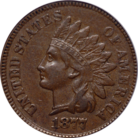 1877 PCGS XF-40.