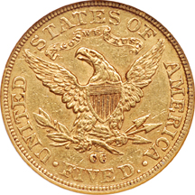 1891-CC NGC AU-58.