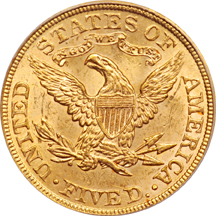 1893 PCGS MS-62.