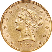 1878 NGC AU-58.