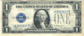 1928-E $1.00. VF.